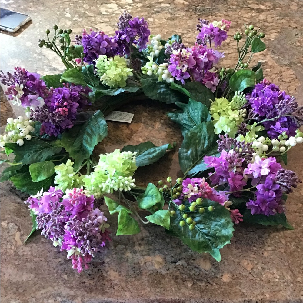 Beautiful and colorful wreath
